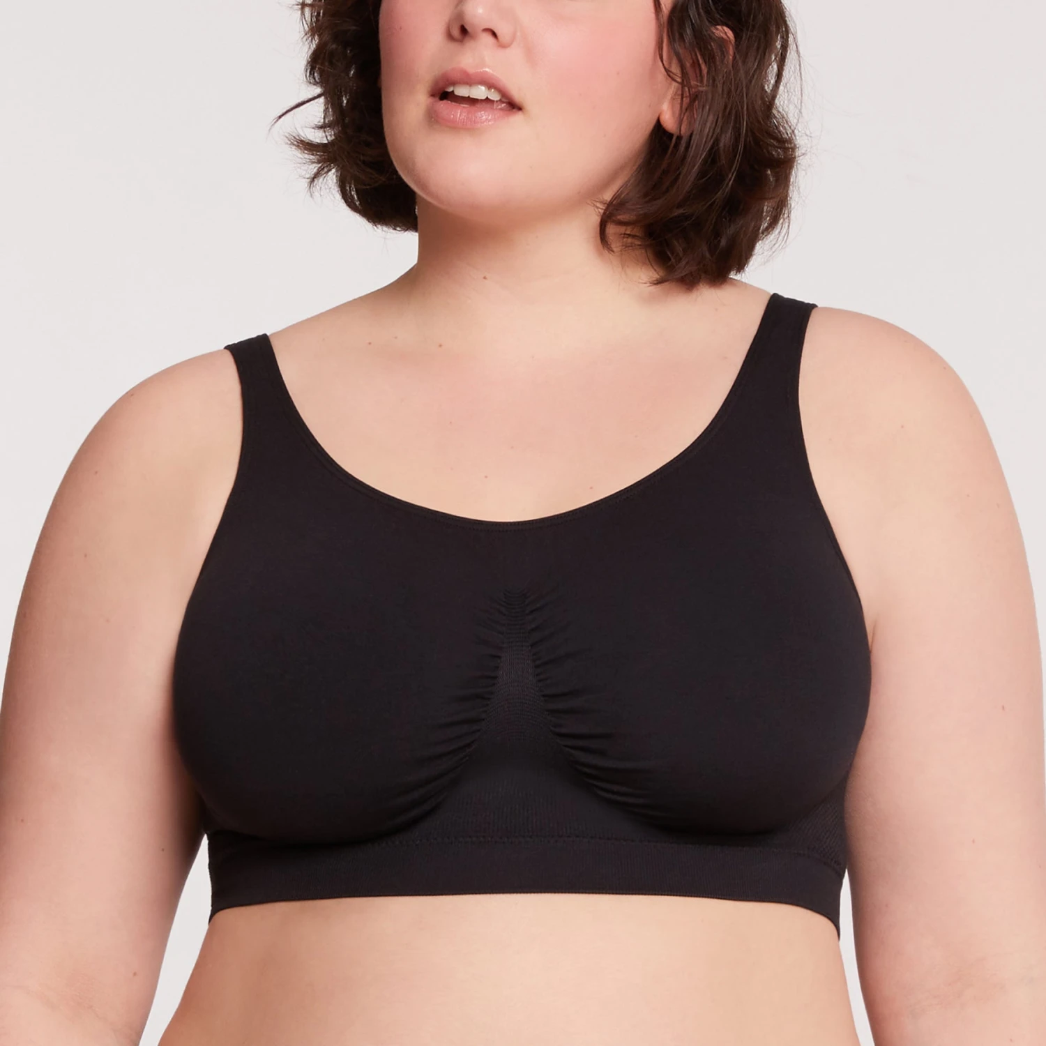 Soutien-gorge Sans Armatures Noir Just Essential 7 Soutien-gorge Sans Armatures Noir Just Essential – Image 5