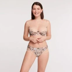 Soutien-gorge Emboîtant Avec Armatures Beige Imprime Marbella -Bestform Soldes 2024 BL14494 9K4 WEB 3