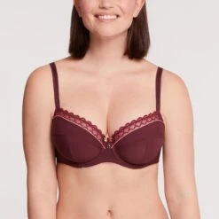 Soutien-gorge Emboîtant Avec Armatures Cassis Sydney Pure -Bestform Soldes 2024 BL14563 08B WEB 11